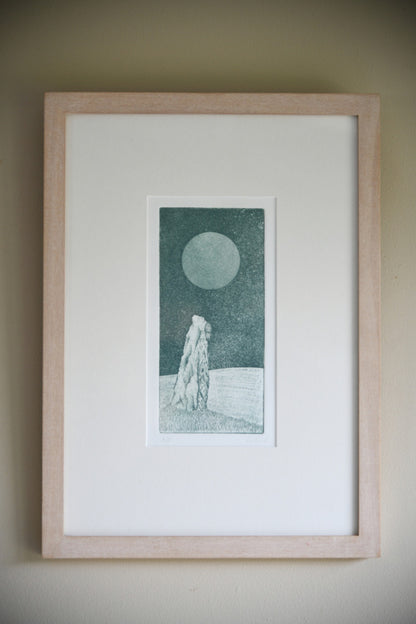 Pat Reid Framed Etching