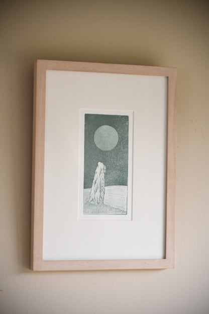 Pat Reid Framed Etching