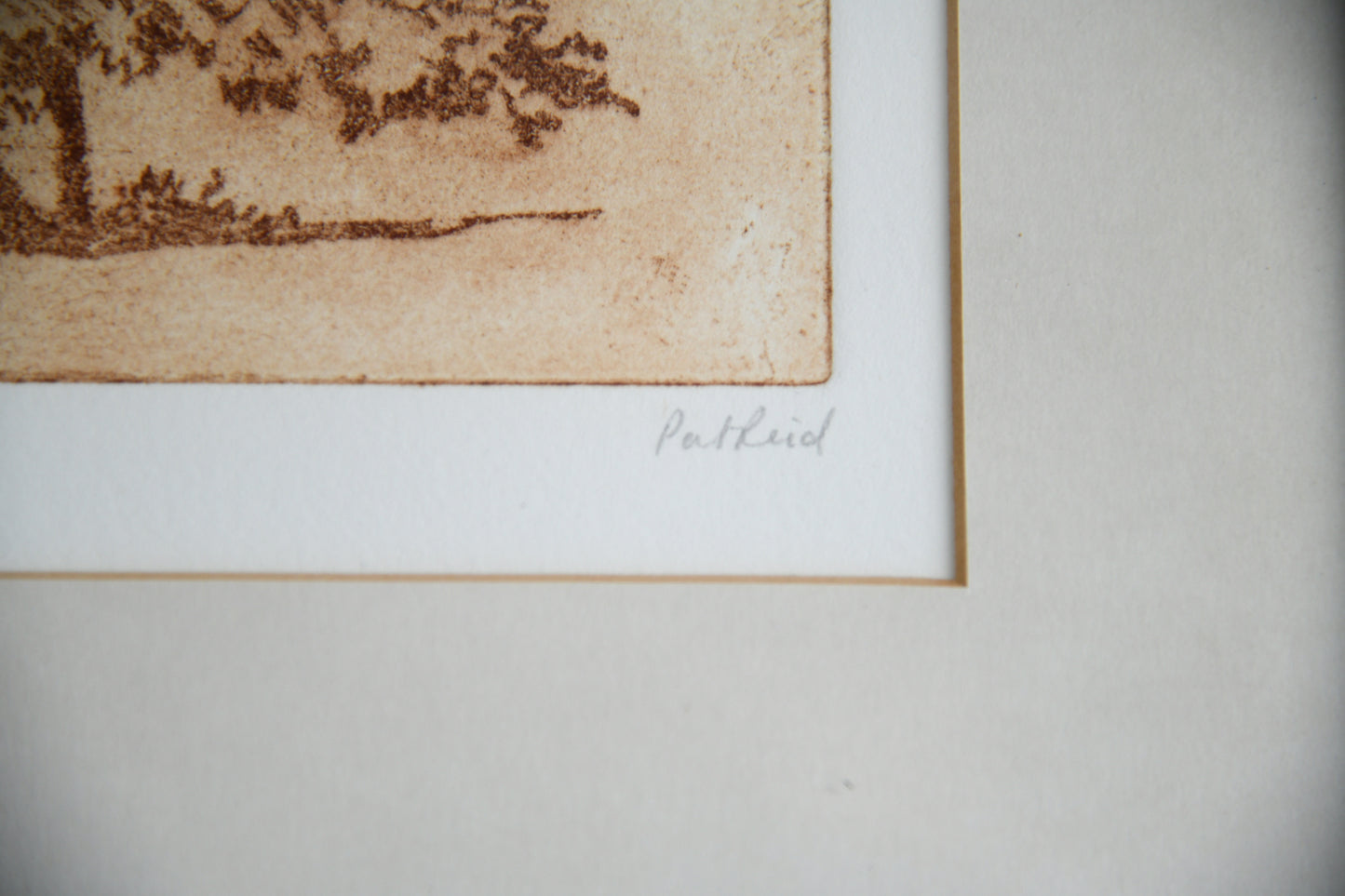 Pat Reid Single Tree Etching