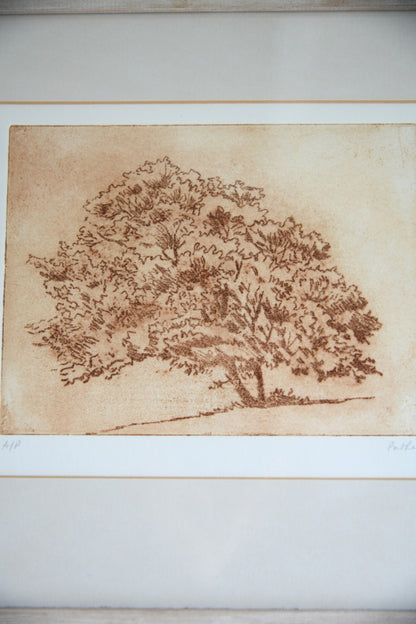 Pat Reid Single Tree Etching