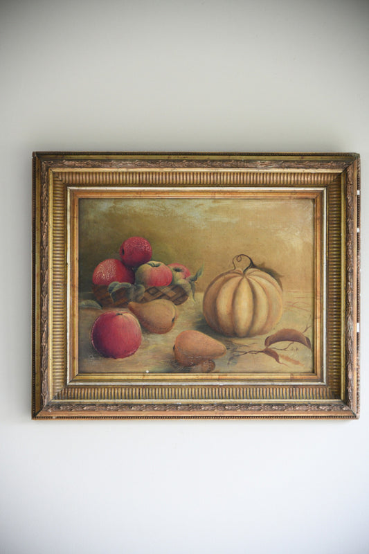 Still Life - Fruit & Pumpkin