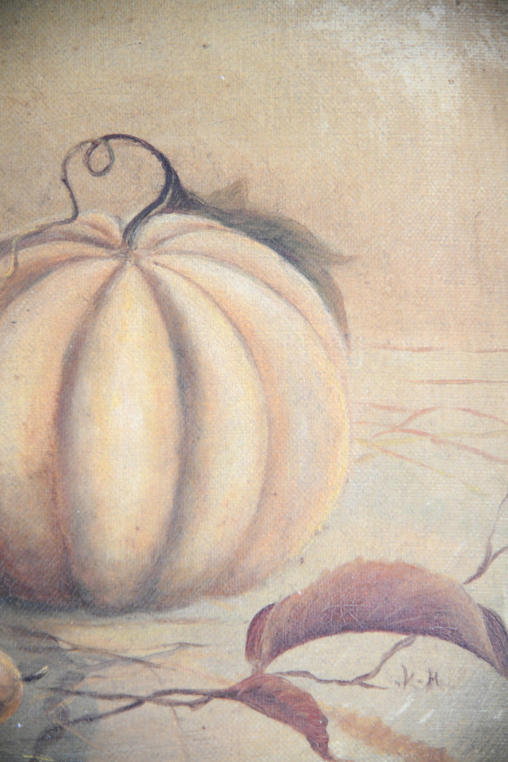 Still Life - Fruit & Pumpkin