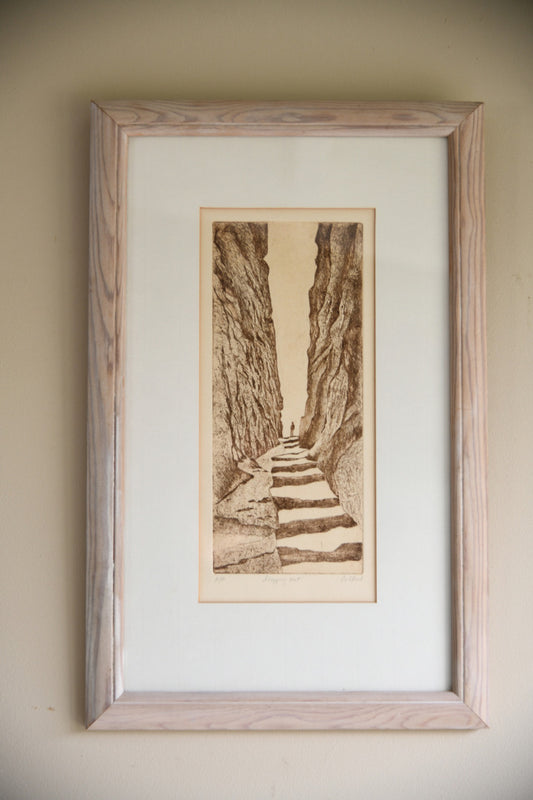 Pat Reid - Stepping Out Etching