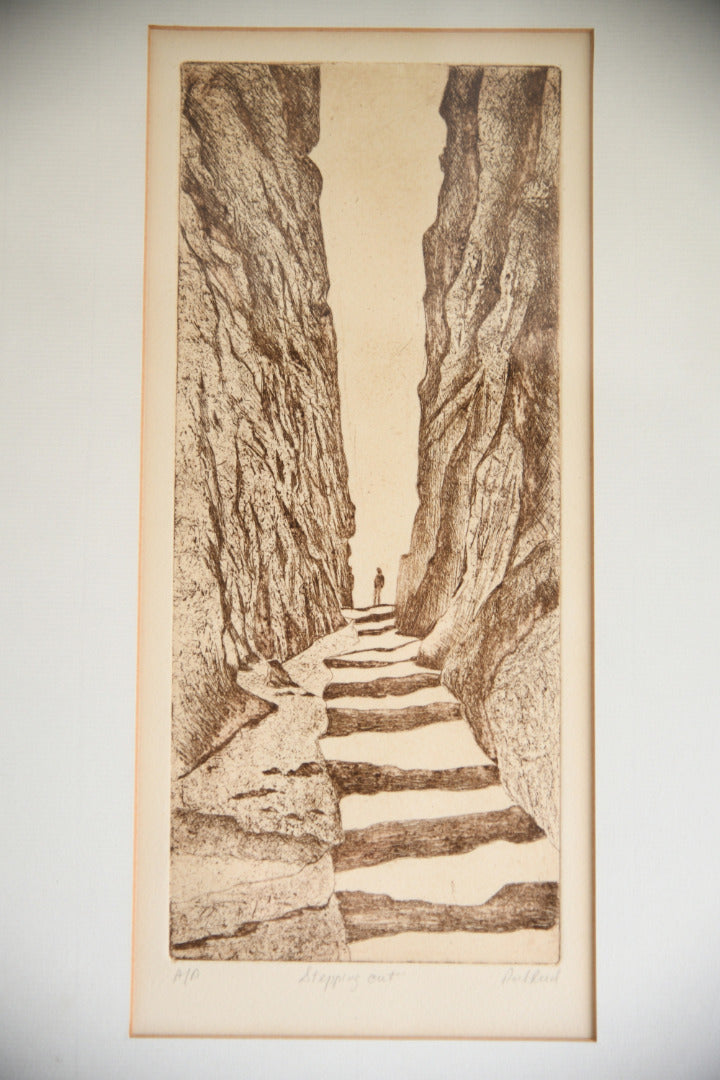 Pat Reid - Stepping Out Etching