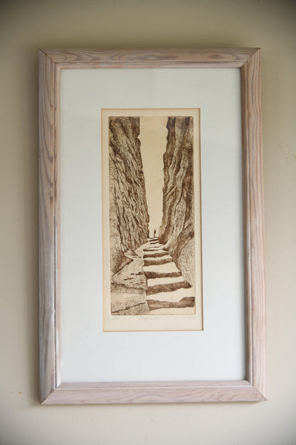 Pat Reid - Stepping Out Etching