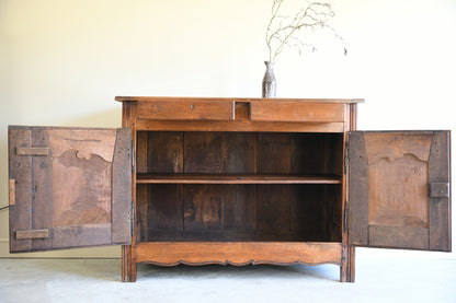 Antique Rustic French Chestnut Dresser Base