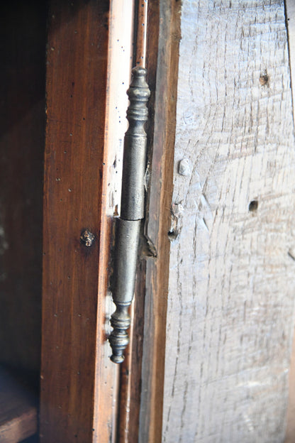 Antique Rustic French Chestnut Dresser Base