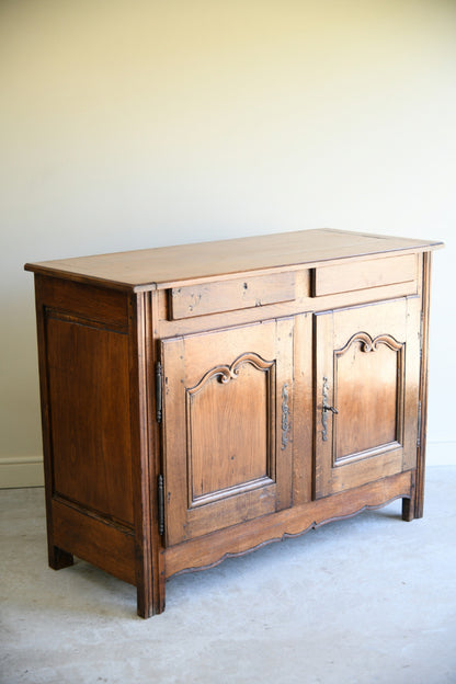Antique Rustic French Chestnut Dresser Base