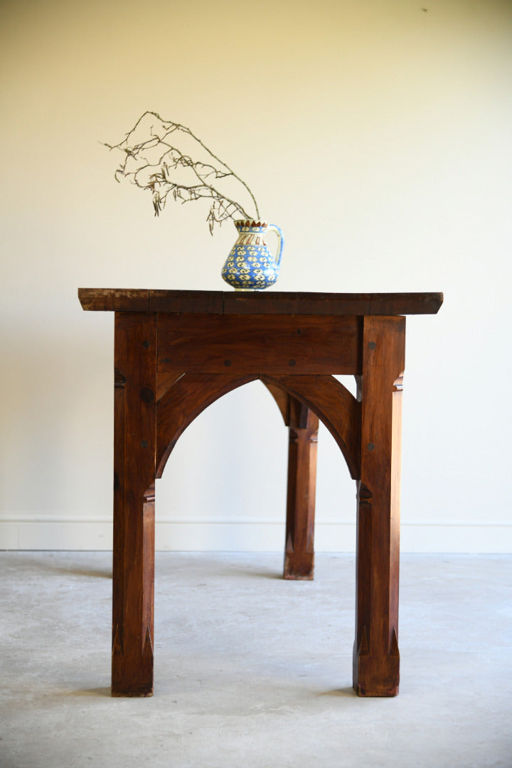 Antique Pine Altar Table