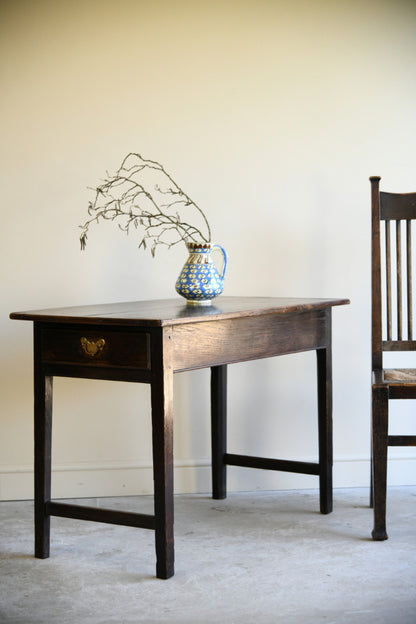 Antique Oak Occasional Table