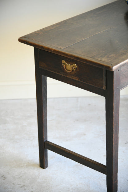Antique Oak Occasional Table