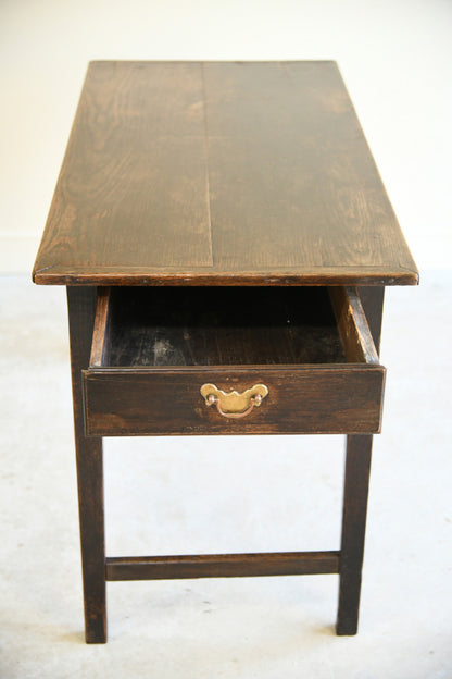 Antique Oak Occasional Table