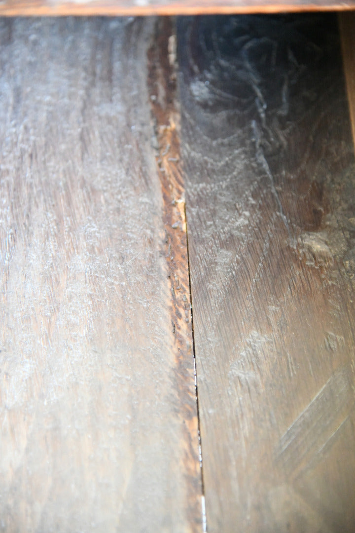 Antique Oak Occasional Table