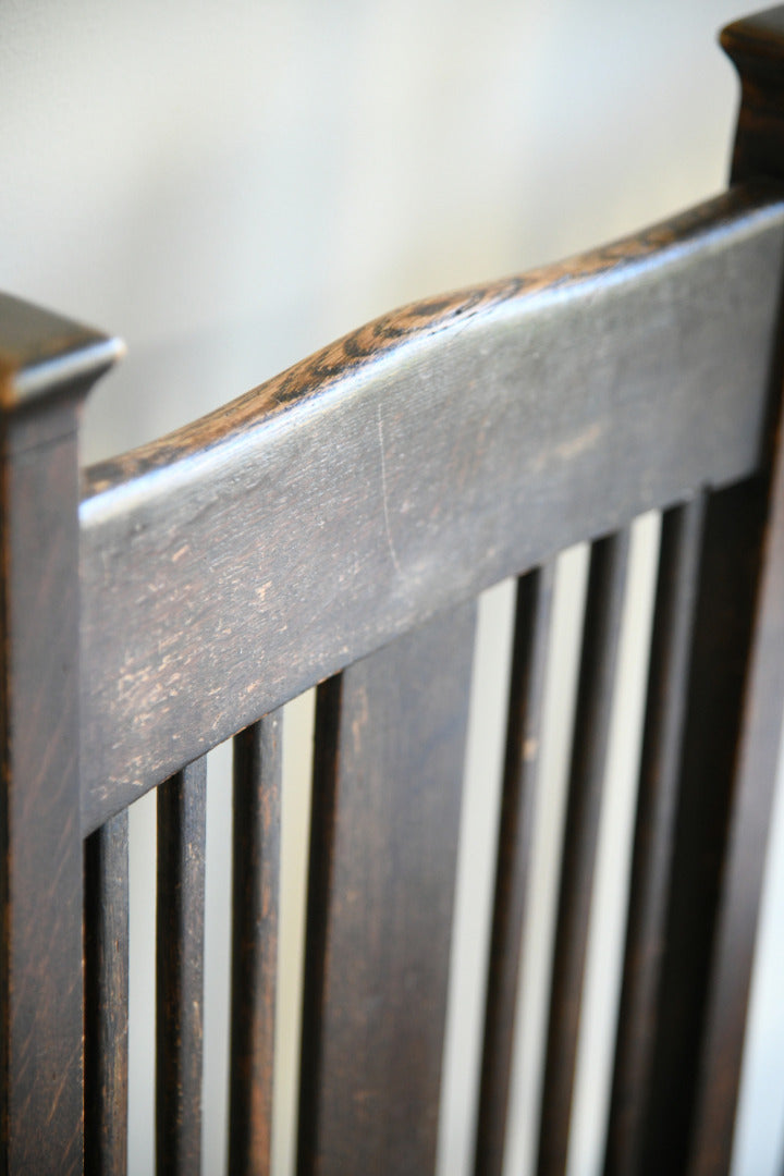 Pair Arts & Crafts Dining Chairs