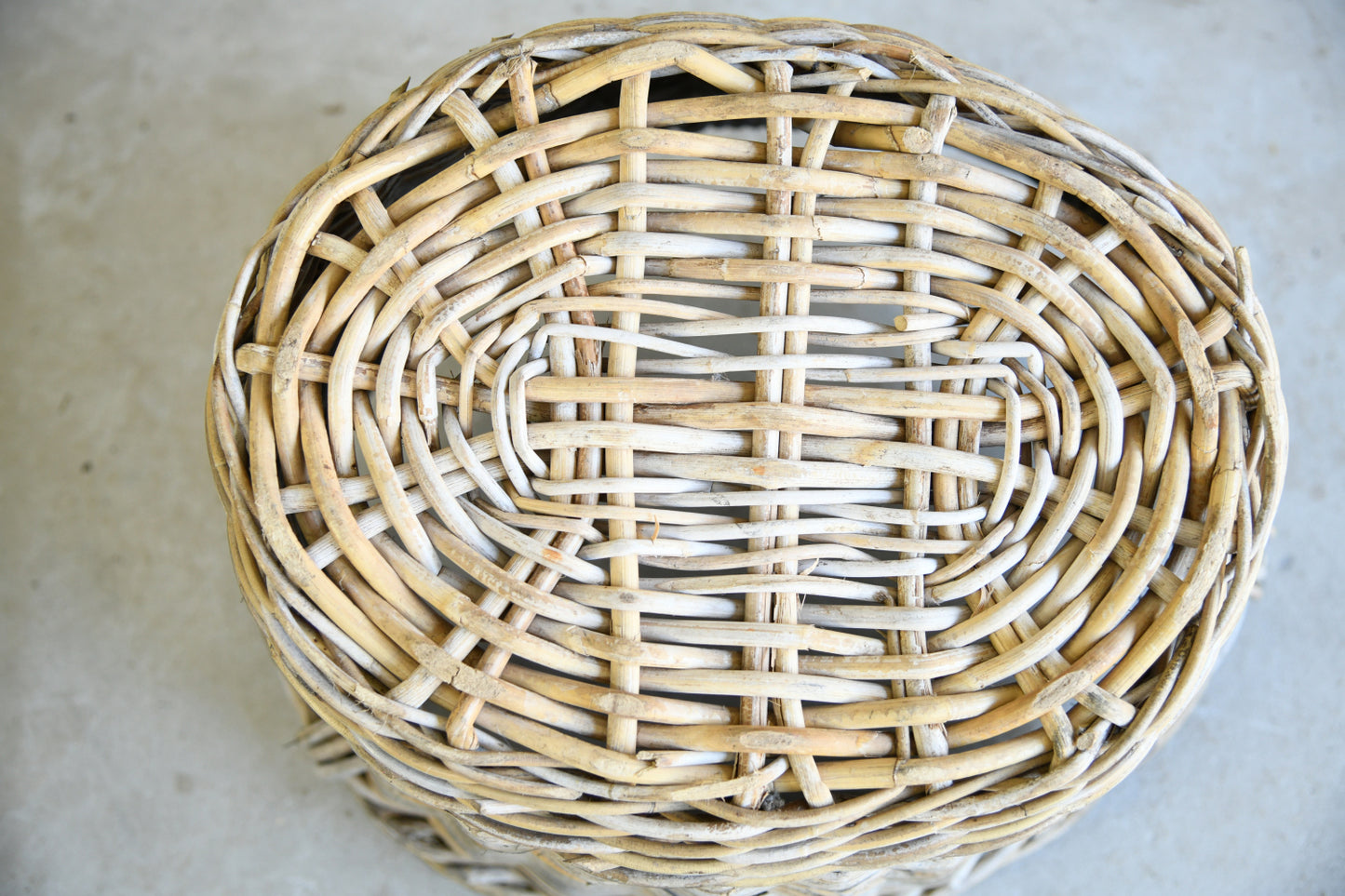 Large Vintage Willow Basket
