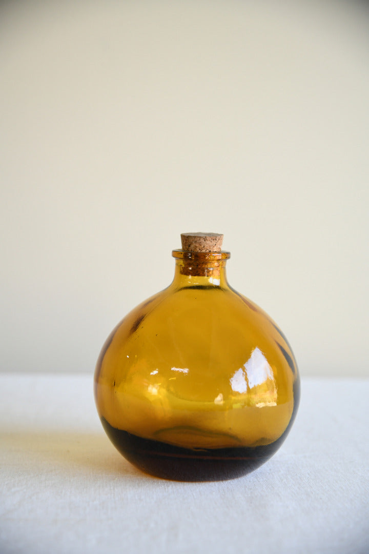 Amber Glass Bottle