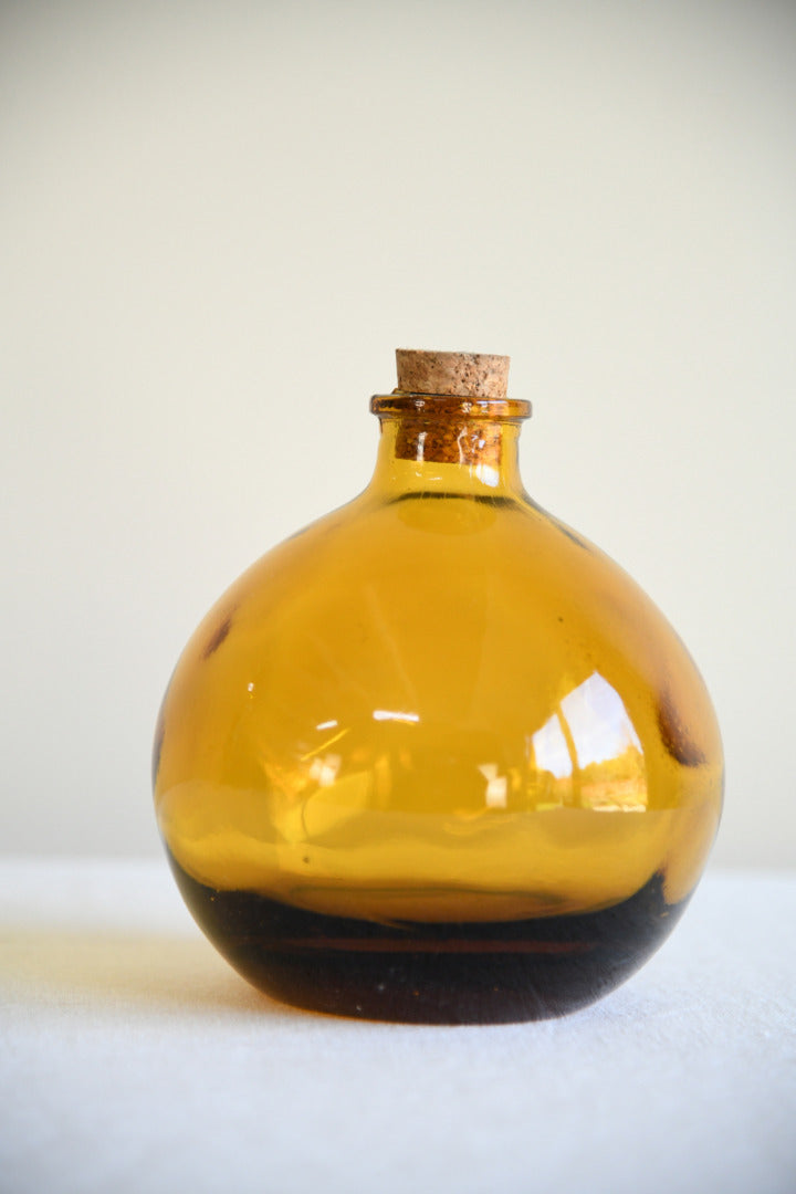 Amber Glass Bottle