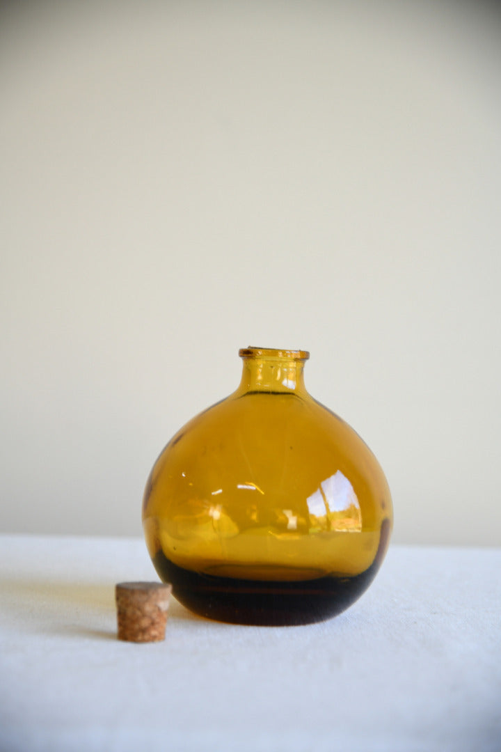 Amber Glass Bottle