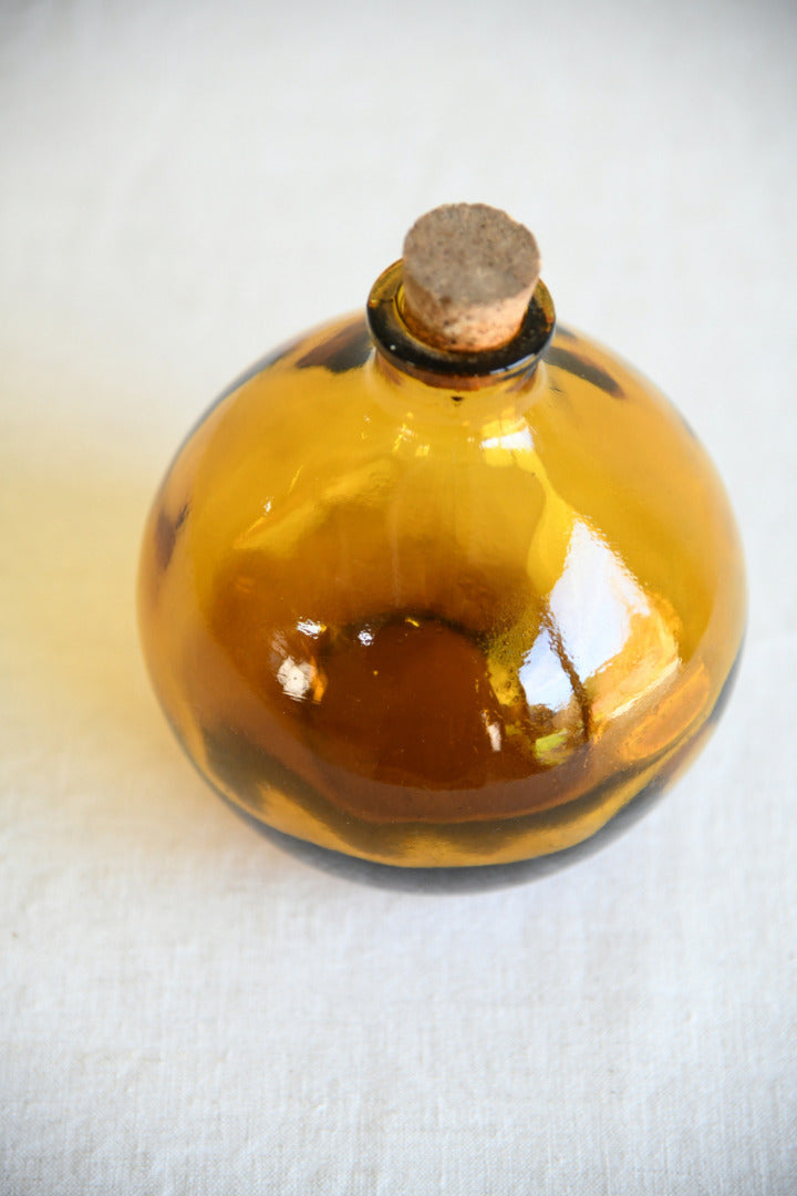 Amber Glass Bottle