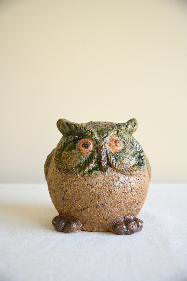 Decorative Pottery Owl