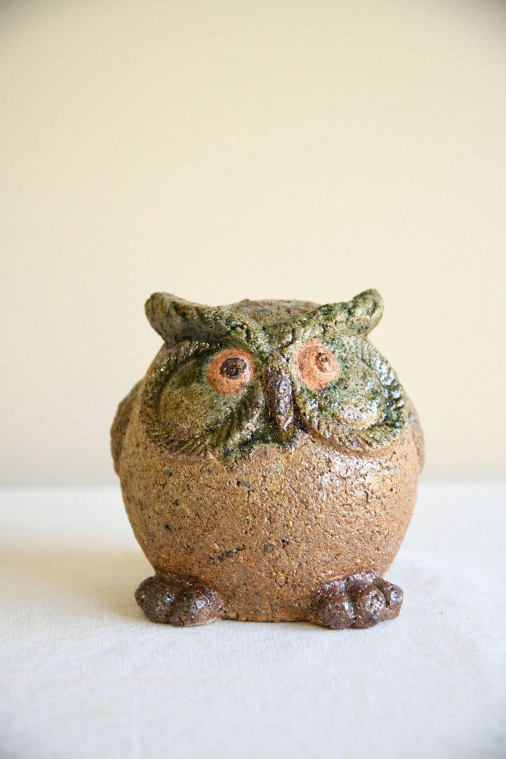 Decorative Pottery Owl