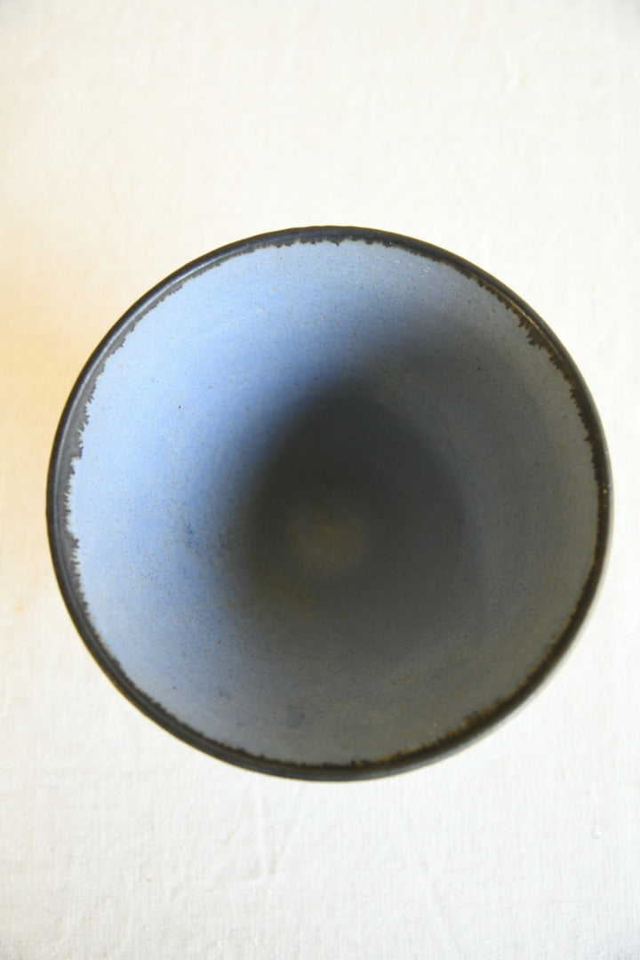 Studio Pottery Blue Bowl