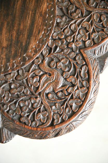Indian Carved Occasional Table