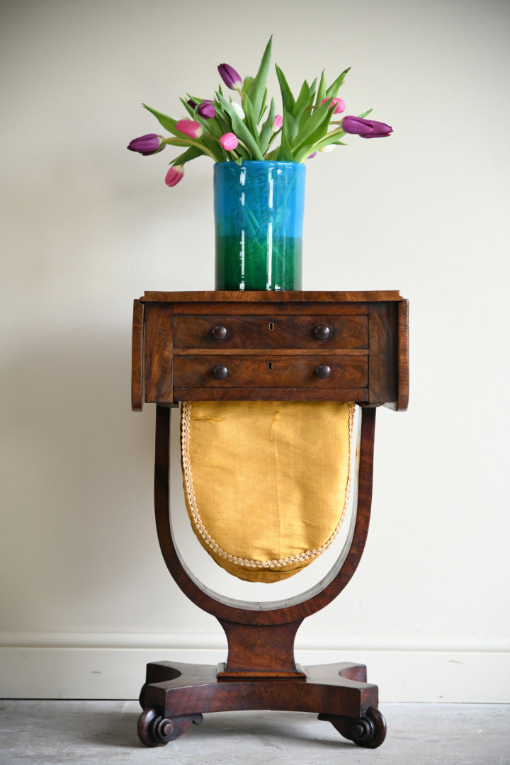Antique Mahogany Work Table