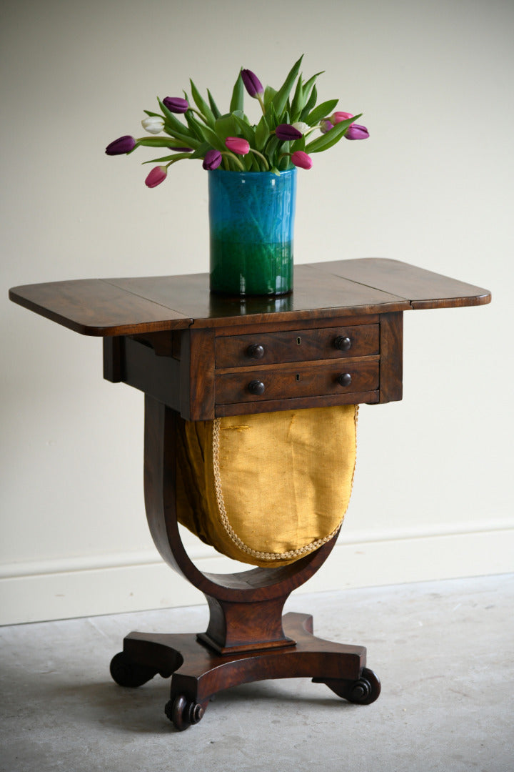 Antique Mahogany Work Table