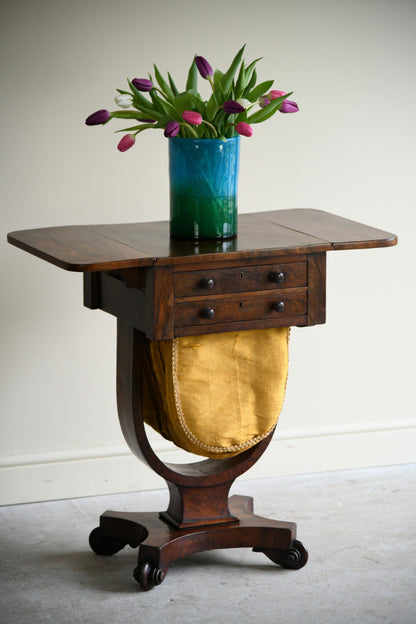 Antique Mahogany Work Table