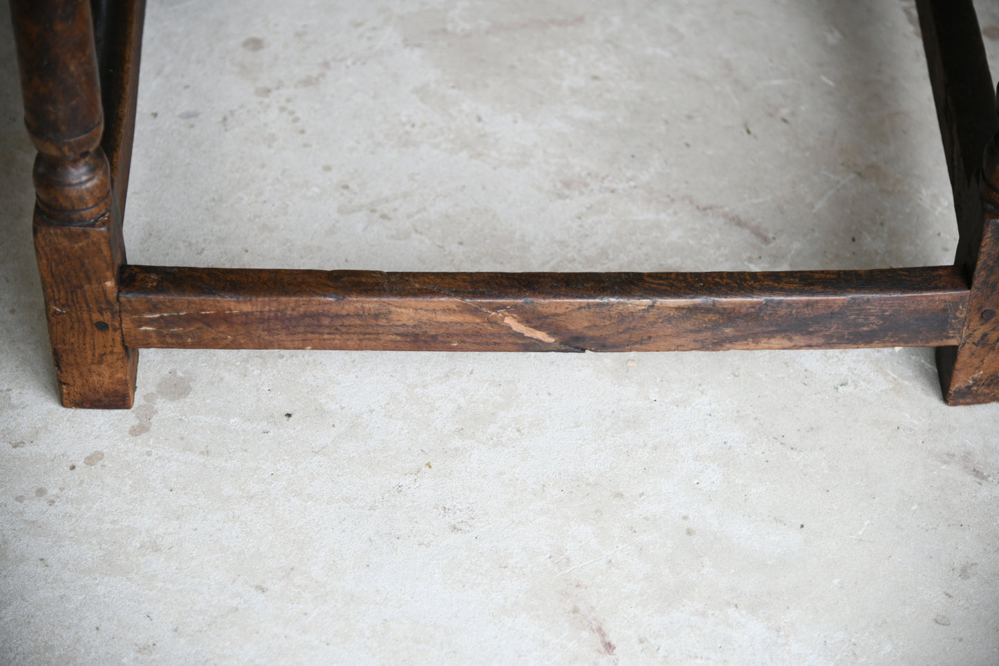 Antique English Oak Occasional Table