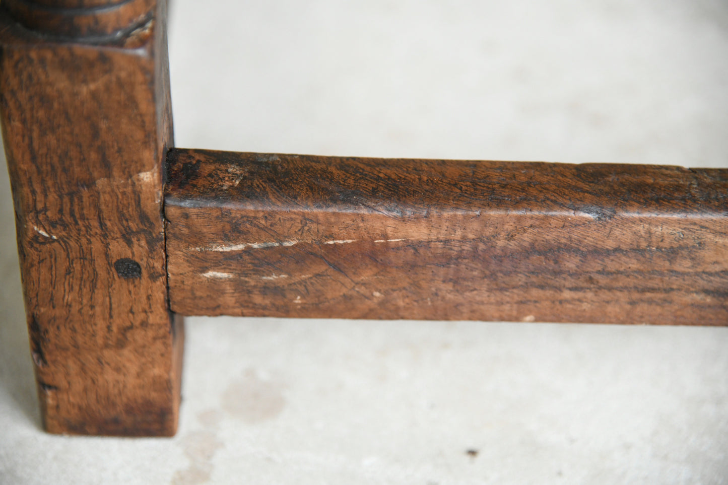 Antique English Oak Occasional Table