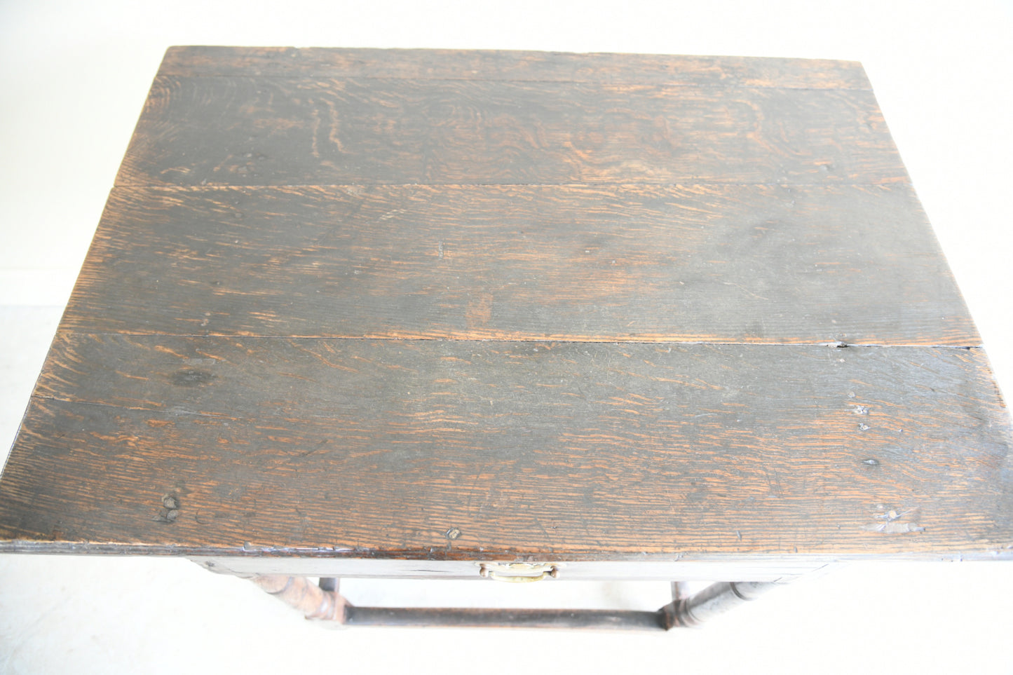 Antique English Oak Occasional Table