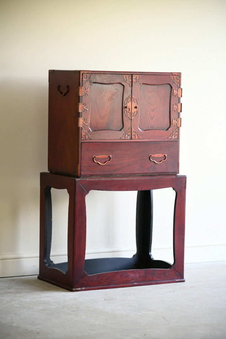Chinese Style Cabinet On Stand