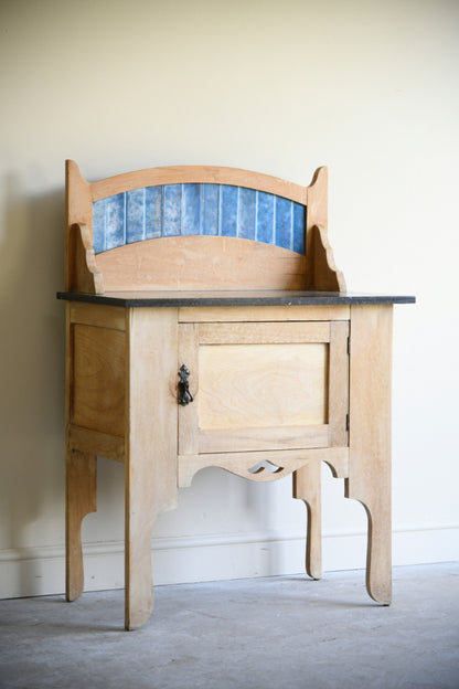 Antique Limestone Washstand