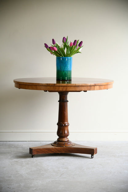 Antique Mahogany Tilt Top Table
