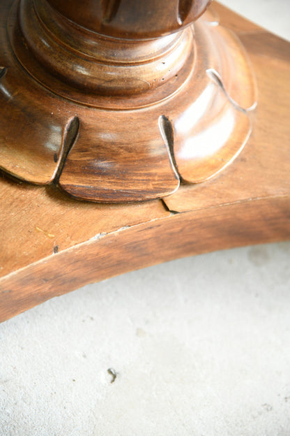 Antique Mahogany Tilt Top Table