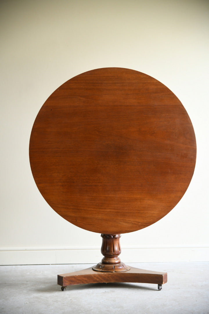Antique Mahogany Tilt Top Table