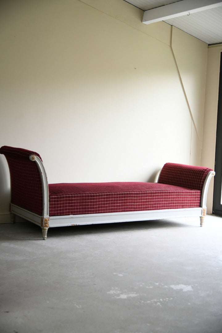 A 19th Century Continental Painted Day Bed