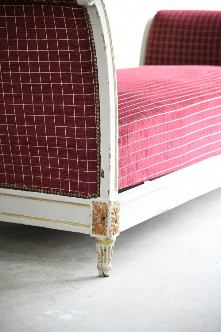 A 19th Century Continental Painted Day Bed