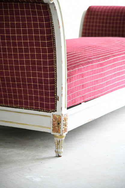 A 19th Century Continental Painted Day Bed