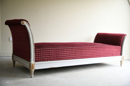 A 19th Century Continental Painted Day Bed