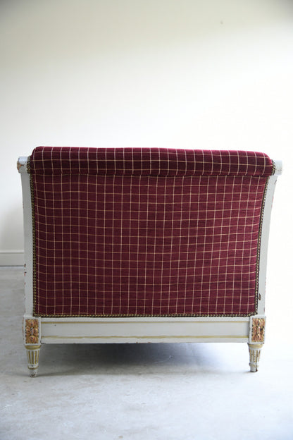 A 19th Century Continental Painted Day Bed