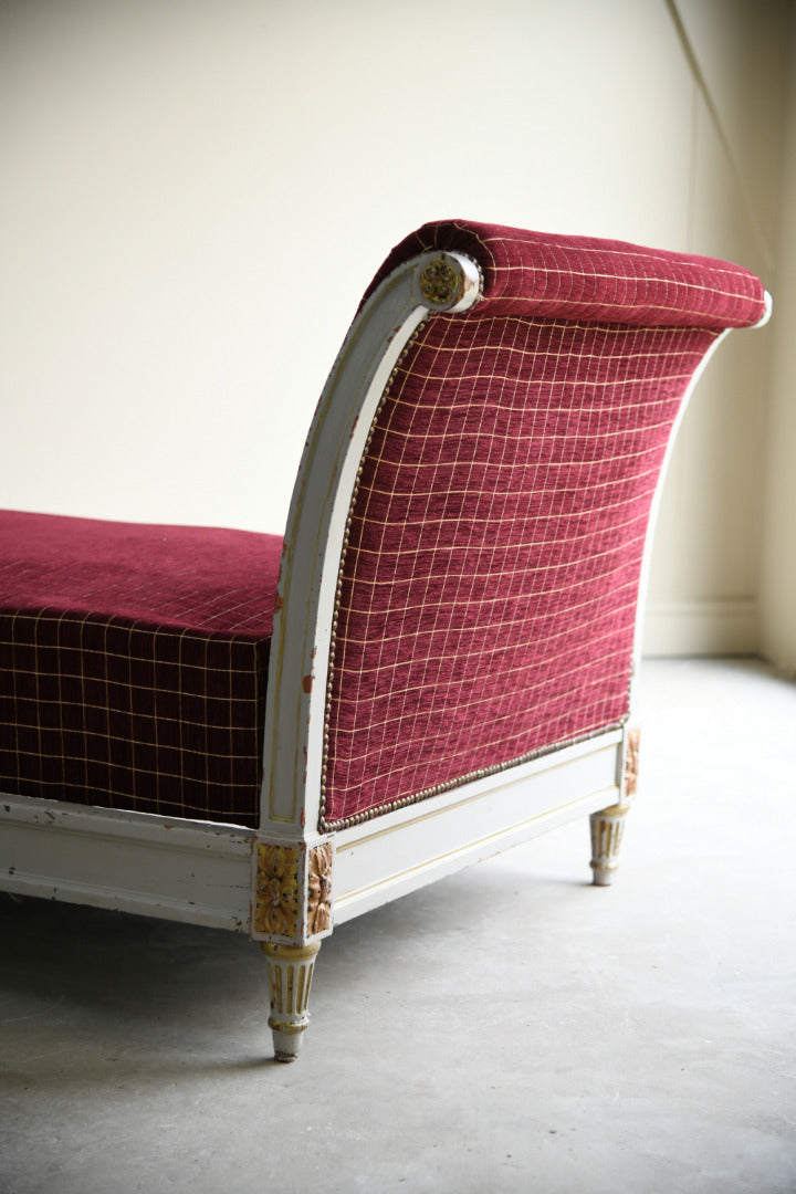 A 19th Century Continental Painted Day Bed