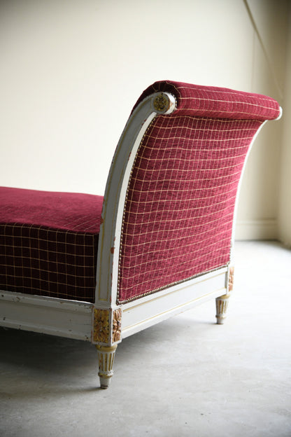 A 19th Century Continental Painted Day Bed