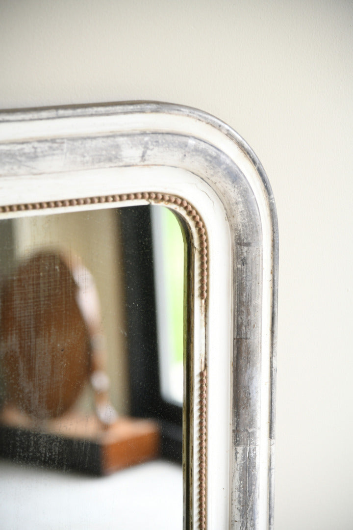 Antique Louis Philippe Tombstone Mirror