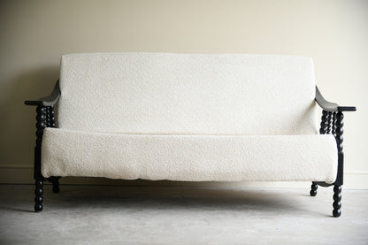 Boucle Upholstered Sofa