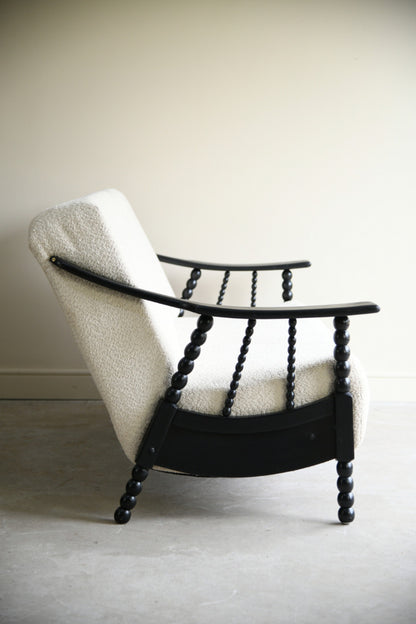 Boucle Upholstered Sofa