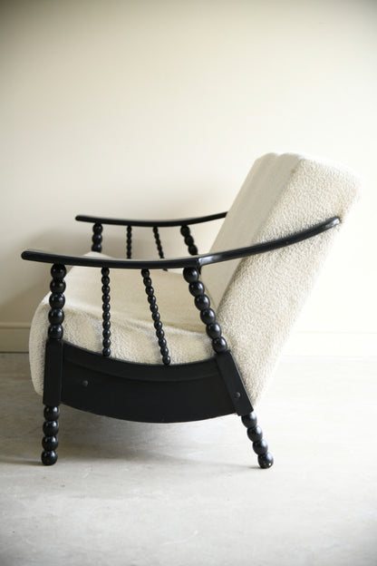 Boucle Upholstered Sofa