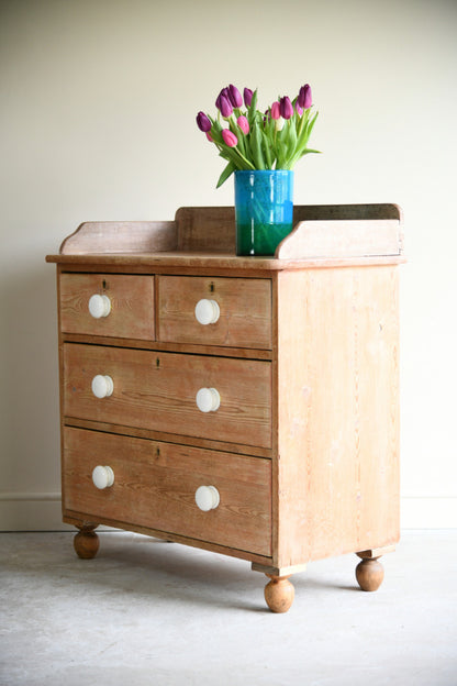 Antique Pine Chest of Drawers